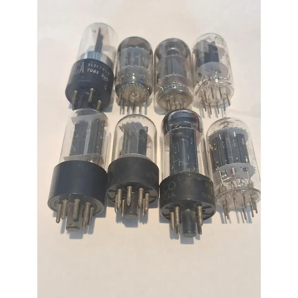 Vintage Vacuum Tube Lot (Untested) 12AX4GTA 6GF7 6GF7A 35Z5GTG 13EM7